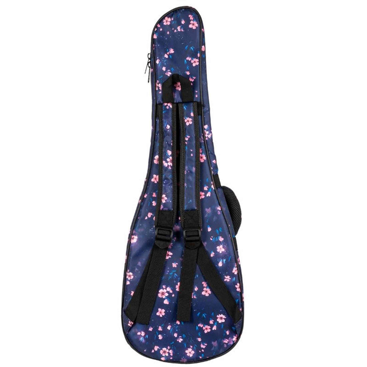 Flight FUB-B-SAKURA Padded Gig Bag for Baritone Ukulele with Sakura Design and Accessory Pocket