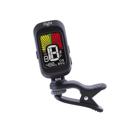 Flight FTC-23 Clip-On Chromatische Ukulele Tuner voor Gitaar, Bas en Ukelele