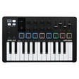 Arturia MiniLab 3 Black – Compact USB/MIDI keyboard met 25 toetsen en OLED-display