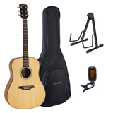 Bromo BAB1 Blanc Series Gitaarset – Dreadnought met Gigbag, Standaard en Tuner