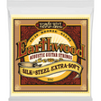 Ernie Ball 2047 Earthwood Akoestische Gitaar Snaren Extra Soft Silk & Steel 010–050