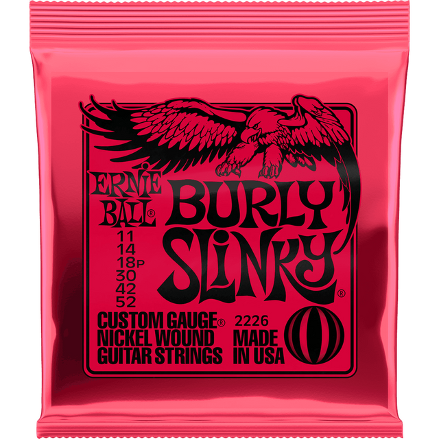 Ernie Ball 2226 Burly Slinky elektrische gitaarsnaren 011-052