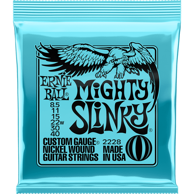 Ernie Ball 2228 Mighty Slinky elektrische gitaarsnaren 0085-040