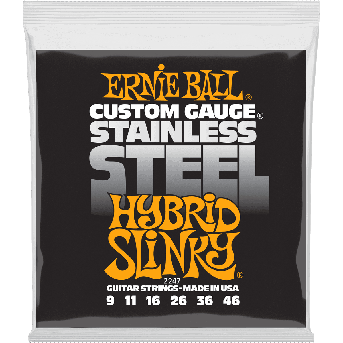 Ernie Ball 2247 Hybrid Slinky elektrische gitaarsnaren 009-046