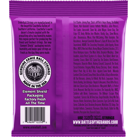 Ernie Ball 2250 Power Slinky elektrische gitaarsnaren 011-048