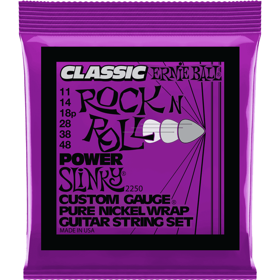 Ernie Ball 2250 Power Slinky elektrische gitaarsnaren 011-048