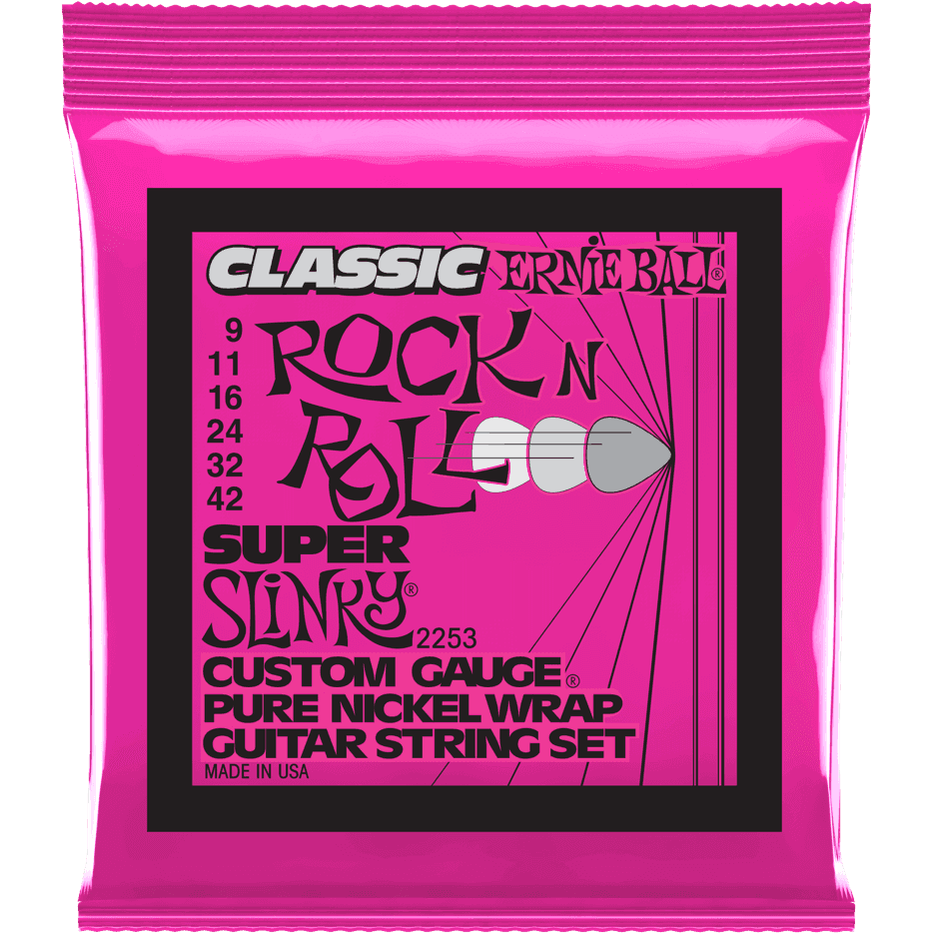 Ernie Ball 2253 Super Light elektrische gitaarsnaren 009-042