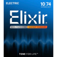 Elixir 12062 Nanoweb elektrische gitaarsnaren Light 8-String 010-074