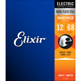 Elixir 12302 Nanoweb elektrische gitaarsnaren Bariton 012-068
