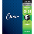 Elixir 19007 Optiweb elektrische gitaarsnaren Super Light 7-String 009-052