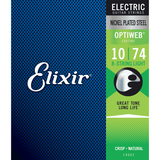 Elixir 19062 Optiweb elektrische gitaarsnaren Light 8-String 010-074