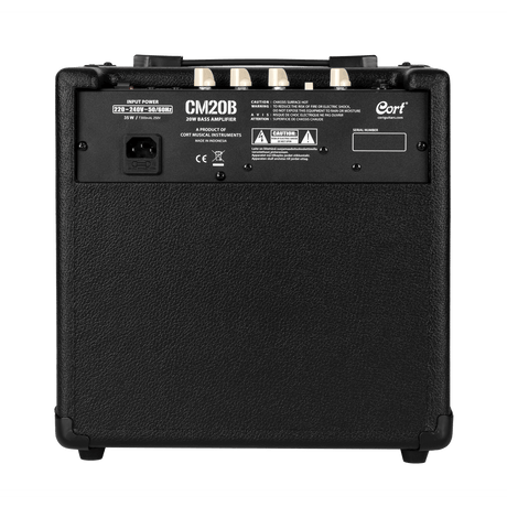 CORT CM20B basversterker 20 Watt zwart