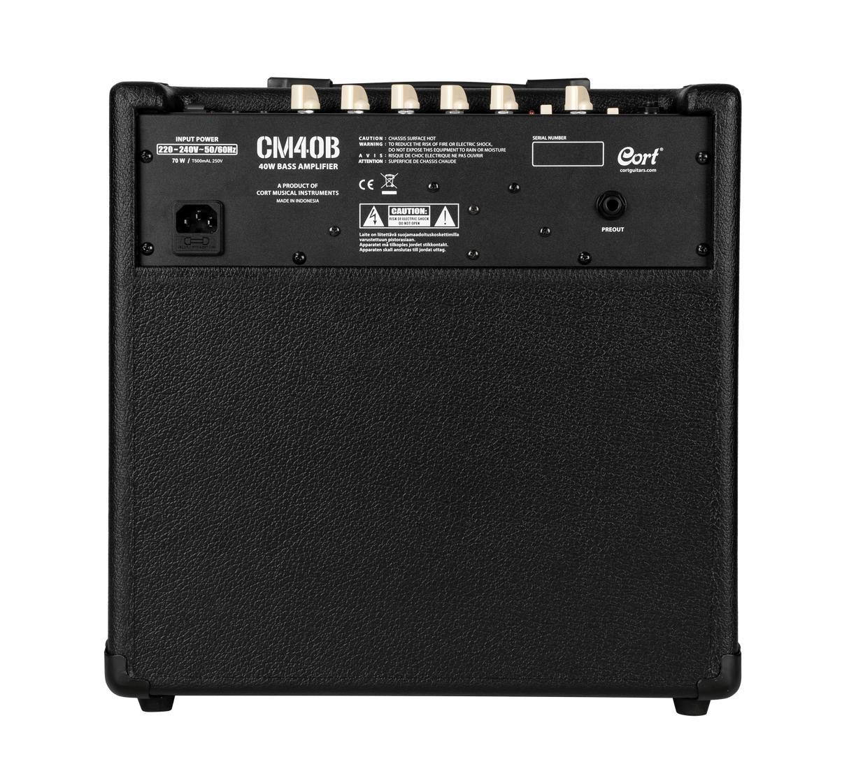 Sire Marcus Miller V1 4/BK V Series 4-snarige Basgitaar Set met 40W Versterker