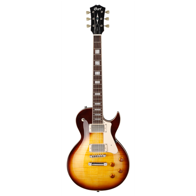 CORT CR250VB2 Elektrische gitaar LP-model Vintage Burst