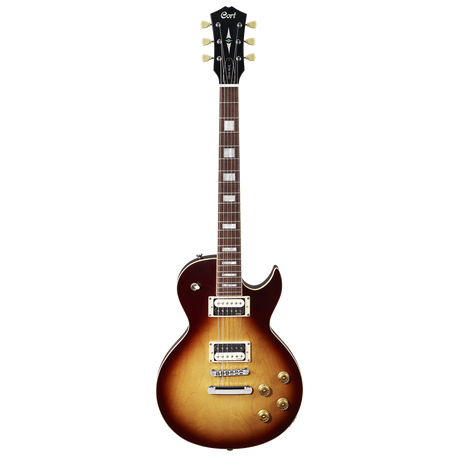 CORT CR300ABT Elektrische gitaar LP-model Aged Vintage Burst