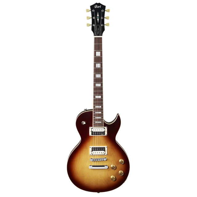 CORT CR300ABT Elektrische gitaar LP-model Aged Vintage Burst