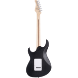 CORT G110OPBK Elektrische gitaar Open Pore Black