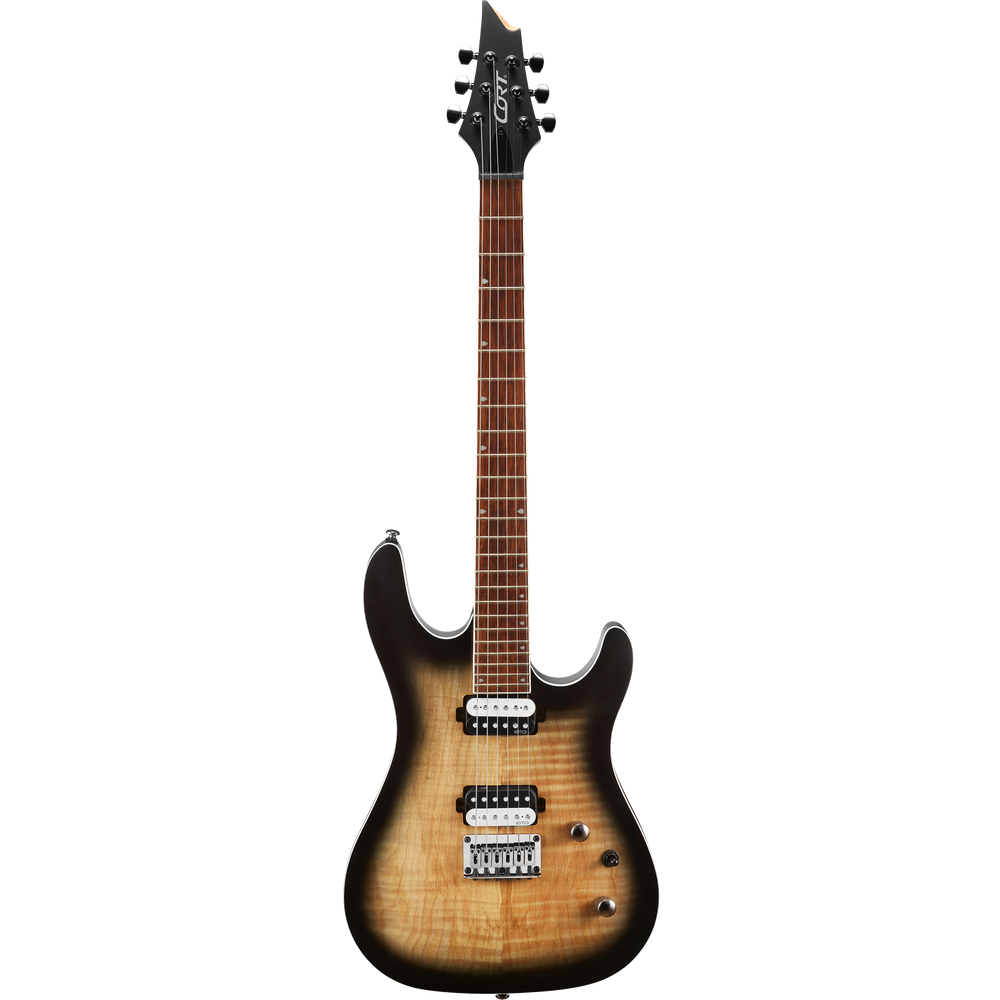 CORT KX300OPRB Elektrische gitaar Open Pore Raw Burst