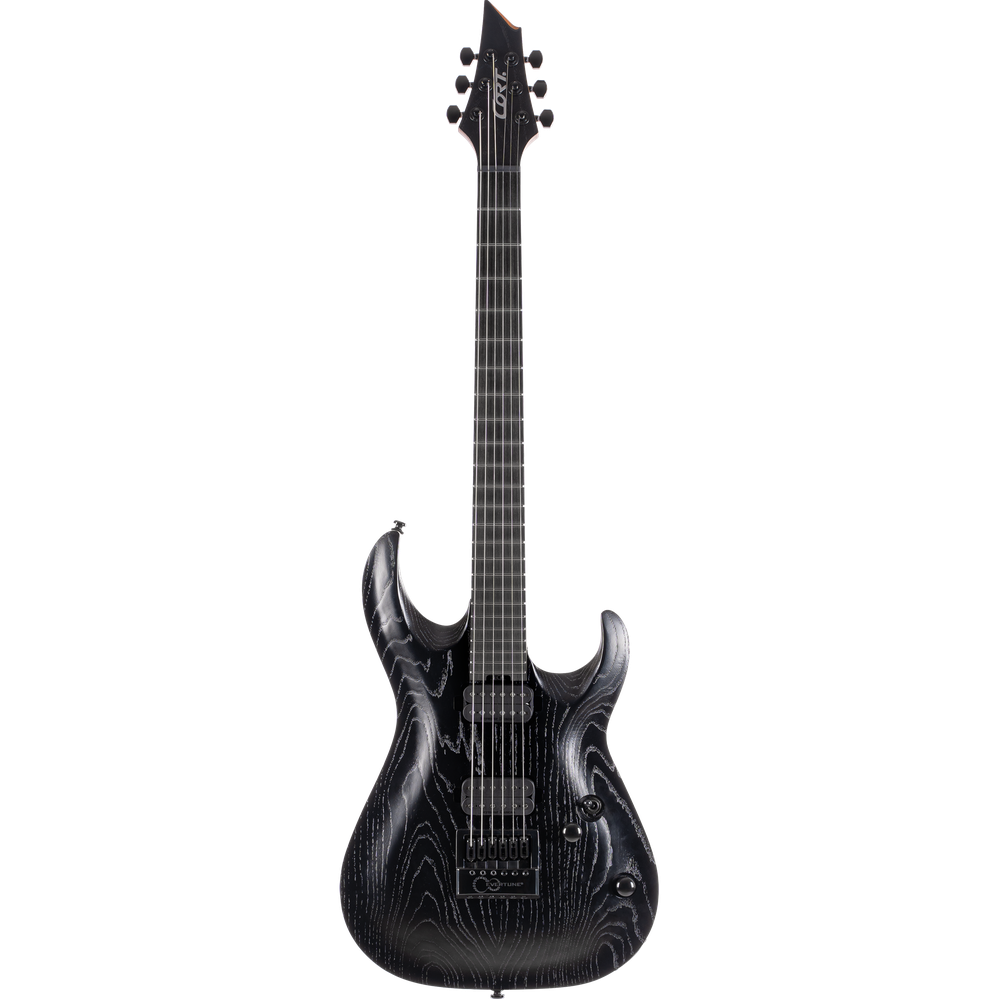 CORT KX700EVOPBKG elektrische gitaar Evertune, Open Pore Black
