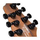 CORT KX707EVOPBKG 7-snarige Elektrische gitaar Evertune Open Pore Black