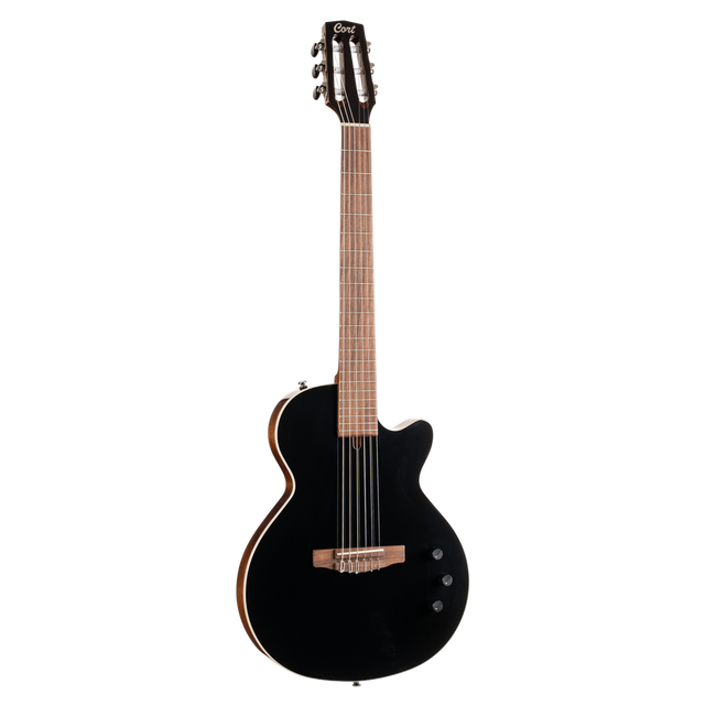 CORT SSNY2BKG Elektrische gitaar Sunset Nylectric II zwart