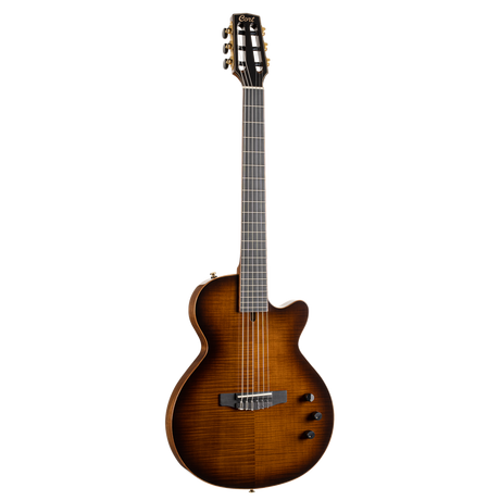 CORT SSNYDLXTSBG Elektrische gitaar, Sunset Nylectric DLX Tobacco Sunburst