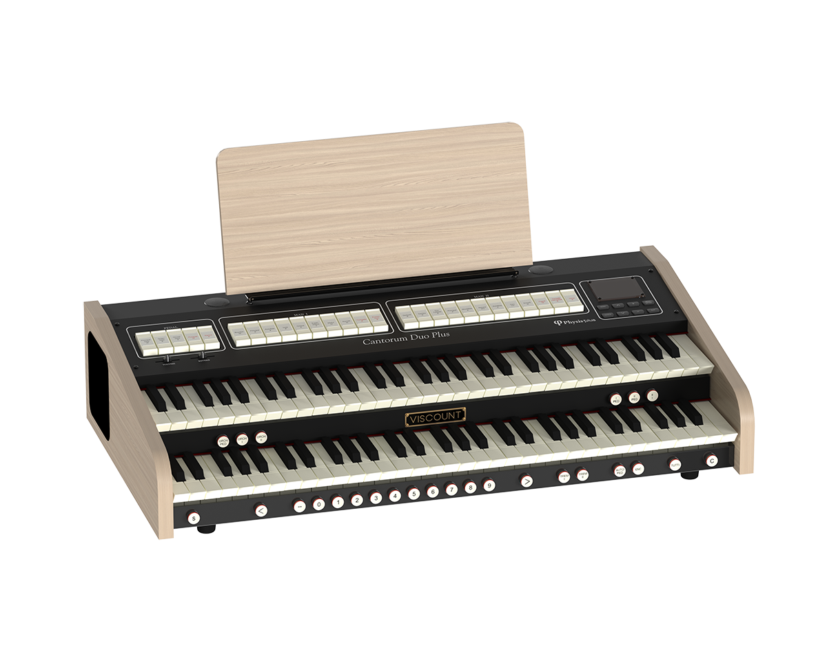 Viscount Cantorum Duo Plus 2 x 61 toetsen, 27 registers en Physis Plus