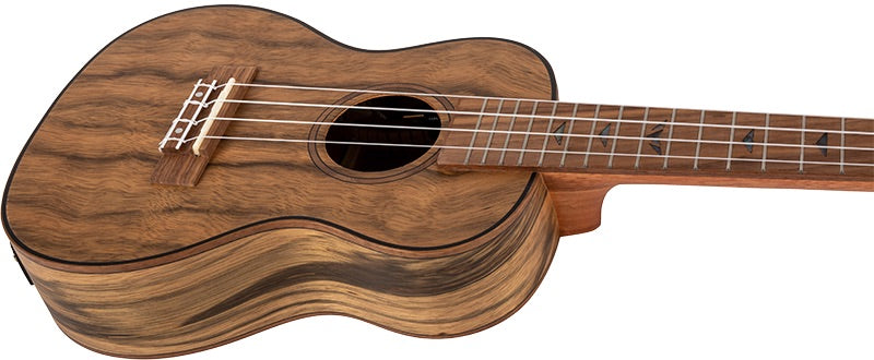 Flight DUC430 EQ DAO Elektrisch-Akoestische Concert Ukulele met Dao Body, Pickup en Aquila Super Nylgut Snaren