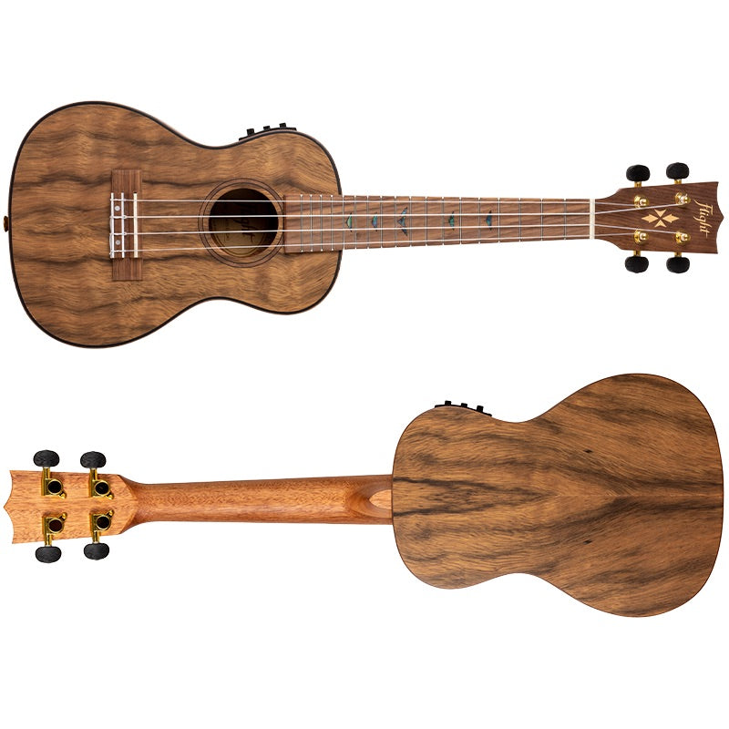 Flight DUC430 EQ DAO Elektrisch-Akoestische Concert Ukulele met Dao Body, Pickup en Aquila Super Nylgut Snaren