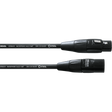 Cordial CIM FM Essentials Microfoonkabel – XLR mannelijk/vrouwelijk – Zwart