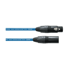 Cordial CMP FM BL Select Microfoonkabel – XLR mannelijk/vrouwelijk – Blauw