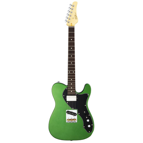FGN Boundary TL elektrische gitaar Hyla Green Metallic FGN S.H. pickups incl. gigbag