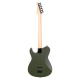 FGN J-Standard Iliad Dark Evolution 664 elektrische gitaar Open Pore Olive Green Fishman Fluence