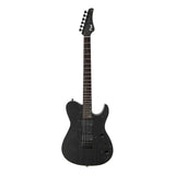 FGN J-Standard Iliad Dark Evolution 664 elektrische gitaar Open Pore Black Fishman Fluence