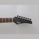 FGN J-Standard Iliad Dark Evolution elektrische gitaar Open Pore Black 7-snarig
