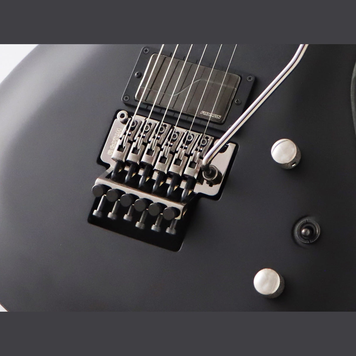 FGN J-Standard Mythic Trem elektrische gitaar Matte Black Fishman Fluence
