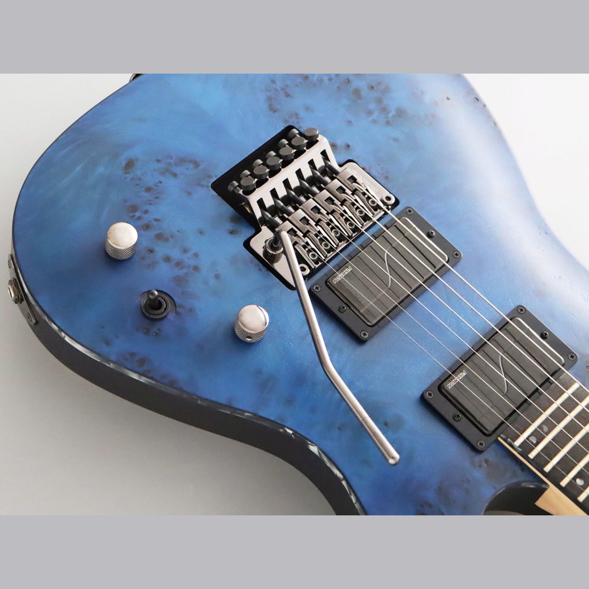 FGN J-Standard Mythic EW Trem elektrische gitaar Arctic Blue Flat Fishman Fluence