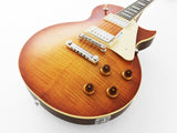 FGN Neo Classic LS30 elektrische gitaar Vintage Violin, AAA Flamed Maple Top, Seymour Duncan SH 18, met gigbag