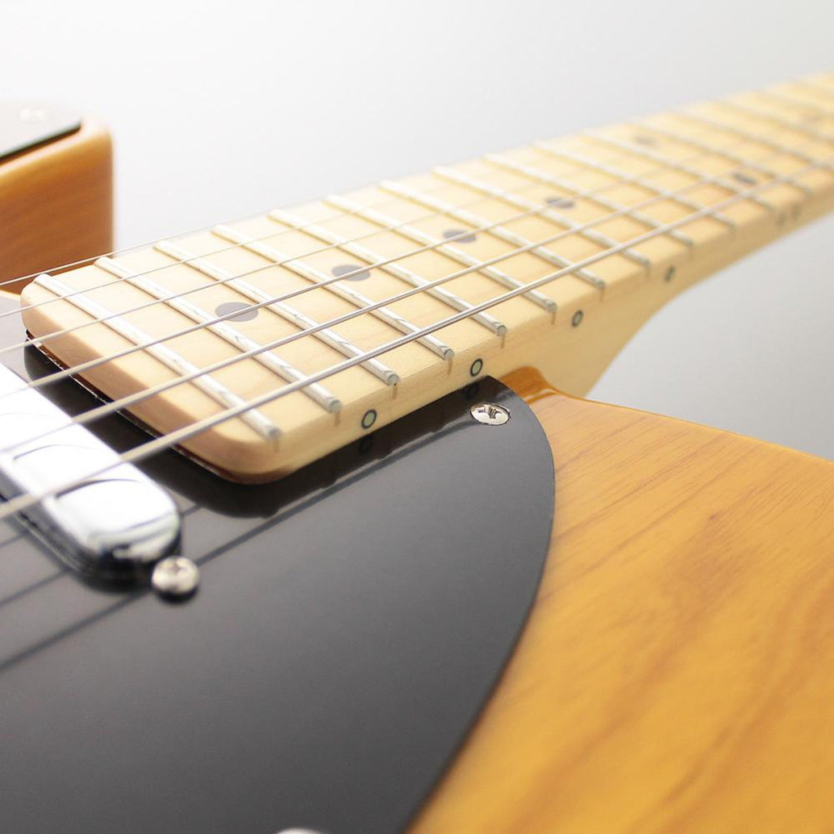 FGN Neo Classic TE100 elektrische gitaar Vintage Natural linkshandig incl. gigbag