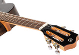 Flight Iris Tinta Baritone TBK Ukulele - Transparent Black