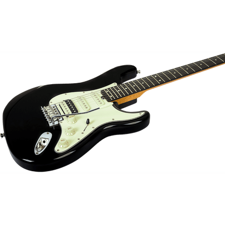 EKO AIR VNOS BLK elektrische gitaar zwart