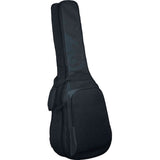 CLX GTW 50 Gitaarhoes voor Western en Folk Gitaar 5 mm Padding Zwart