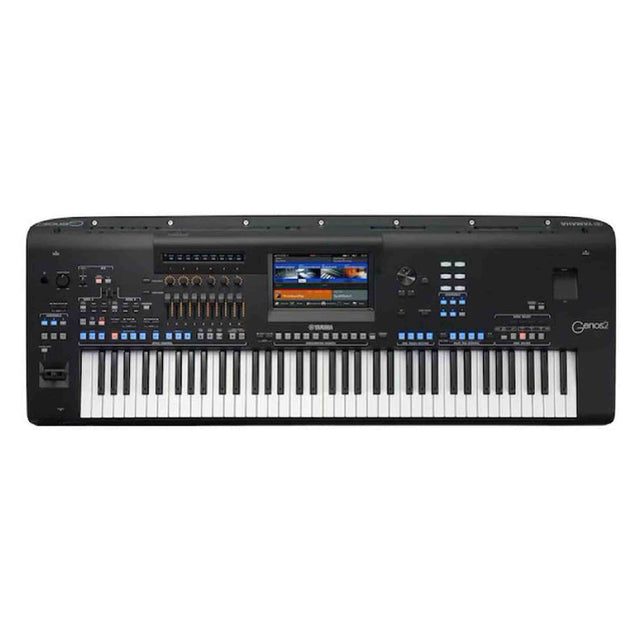 Yamaha Genos 2 Digital Arranger Workstation met 76 Toetsen, FM Engine, AWM en 9-inch Touchscreen