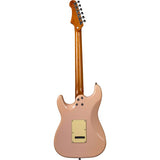 JET JS-400 PK R S-style Elektrische Gitaar HSS Tremolo Rosewood Toets Shell Pink