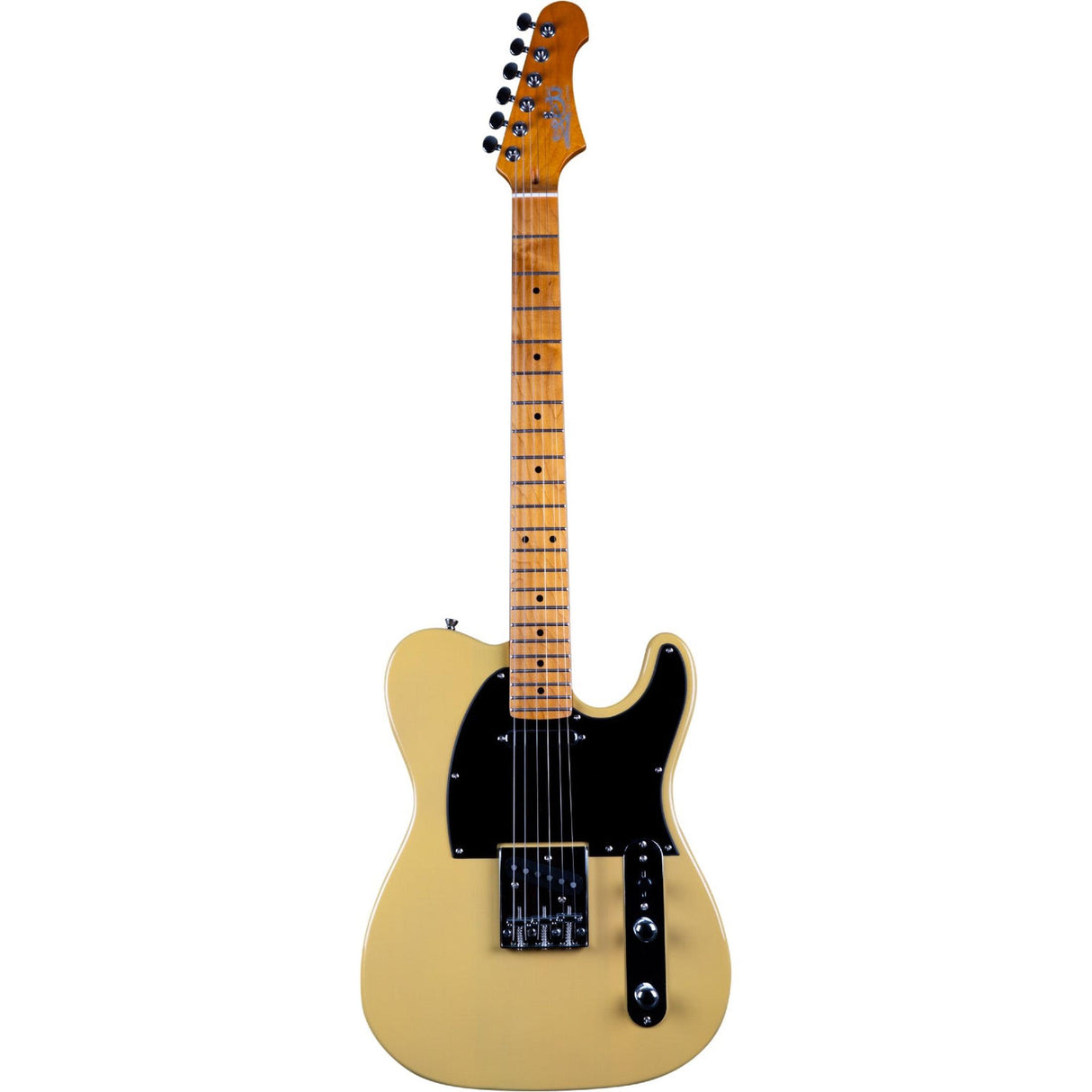 JET JT-350 BSC T-style Elektrische Gitaar SS Alnico Vaste Brug Maple Toets Butterscotch