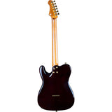 JET JT-600 BS G T-style Elektrische Gitaar HS Mahonie Body Flame Maple Top Tobacco Burst Gouden Hardware