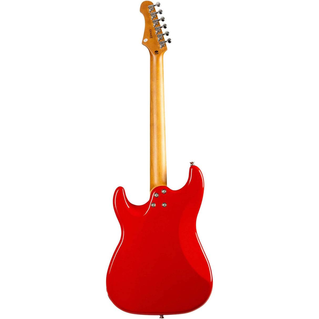 JET JS-400 HT RD S-style Elektrische Gitaar Humbucker Hardtail Rosewood Toets Rood