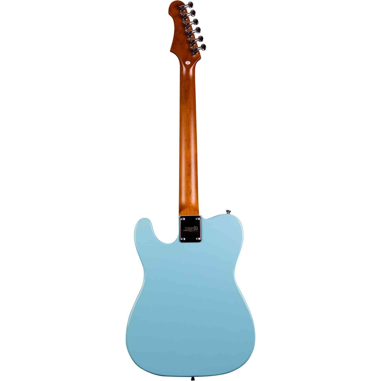 JET JT-300 BL R T-style Elektrische Gitaar SS Vaste Brug Rosewood Toets Sonic Blue