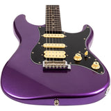JET JS-400 PLM R S-style Elektrische Gitaar HSS Tremolo Rosewood Toets Plum