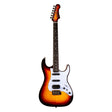 JET JS-600 BS S-style Elektrische Gitaar HSS Mahonie Body Flame Maple Top Sunburst